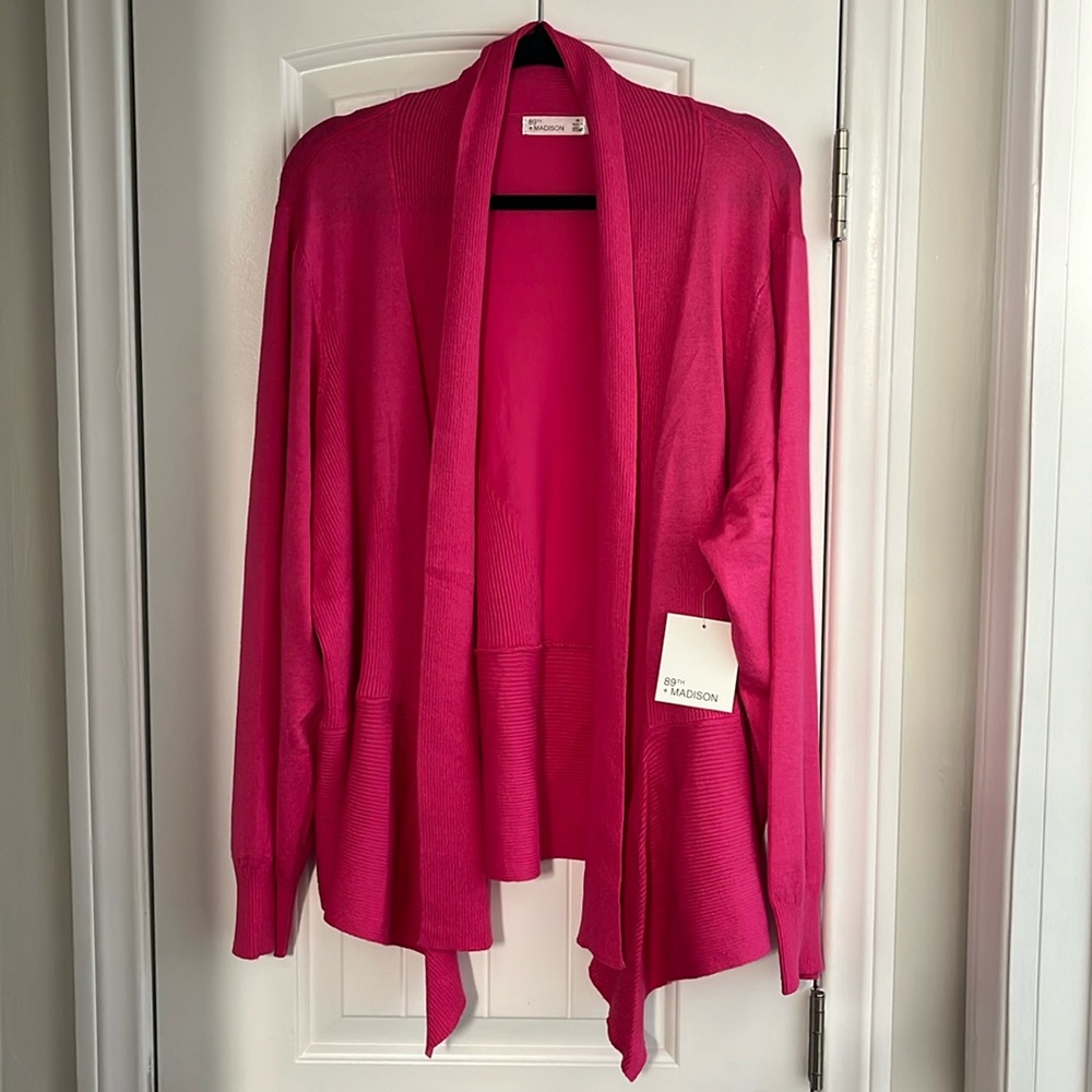 89th & Madison Pink cardigan